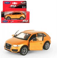 Welly Машинка Audi Q3 металл 43666W-O оранжевый металлик