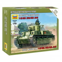 Сборная модель "Советский средний танк Т-28 образца 1936-1940 гг"