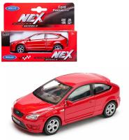 Welly Машинка Ford Focus ST 42378W-R красный