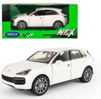 Welly Машинка 1:24 Porsche Cayenne Turbo 24092W белый