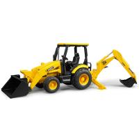 Bruder 02427 Экскаватор- погрузчик колёсный JCB MIDI CX