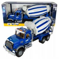 Bruder 02814 Бетономешалка MACK (цвет сине-серый)