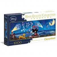 Пазл. 1000 "Панорама. Микки и Минни Disney"
