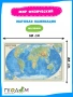 ГеоДом Настольная карта Мир Физический