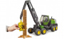 Харвестер с бревном John Deere 1270G